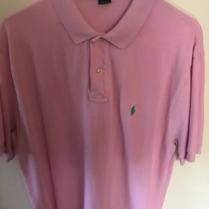 Polo by Ralph Lauren Pink Polo Shirt Men’s Large